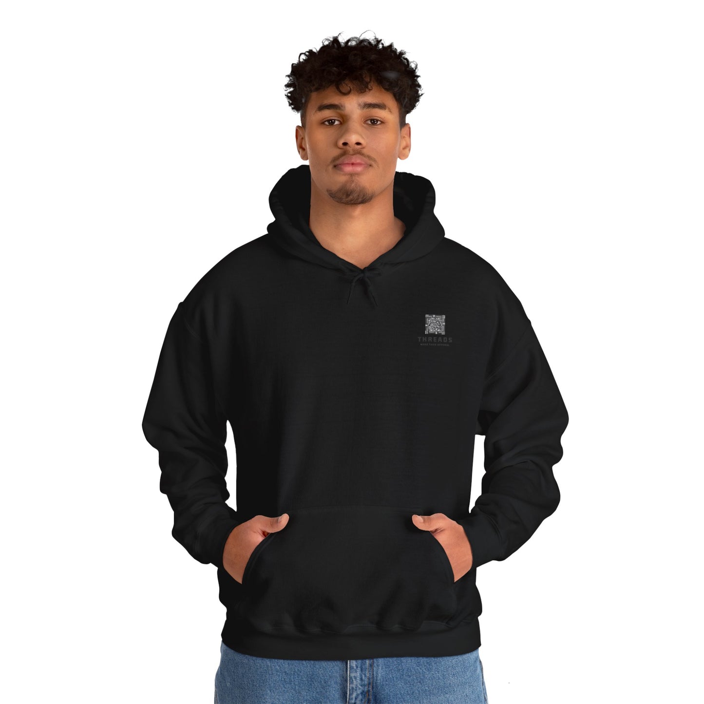 KARMA IS THE GUY ON THE CHIEFS - ERAS TOUR QR CODE HOODIE