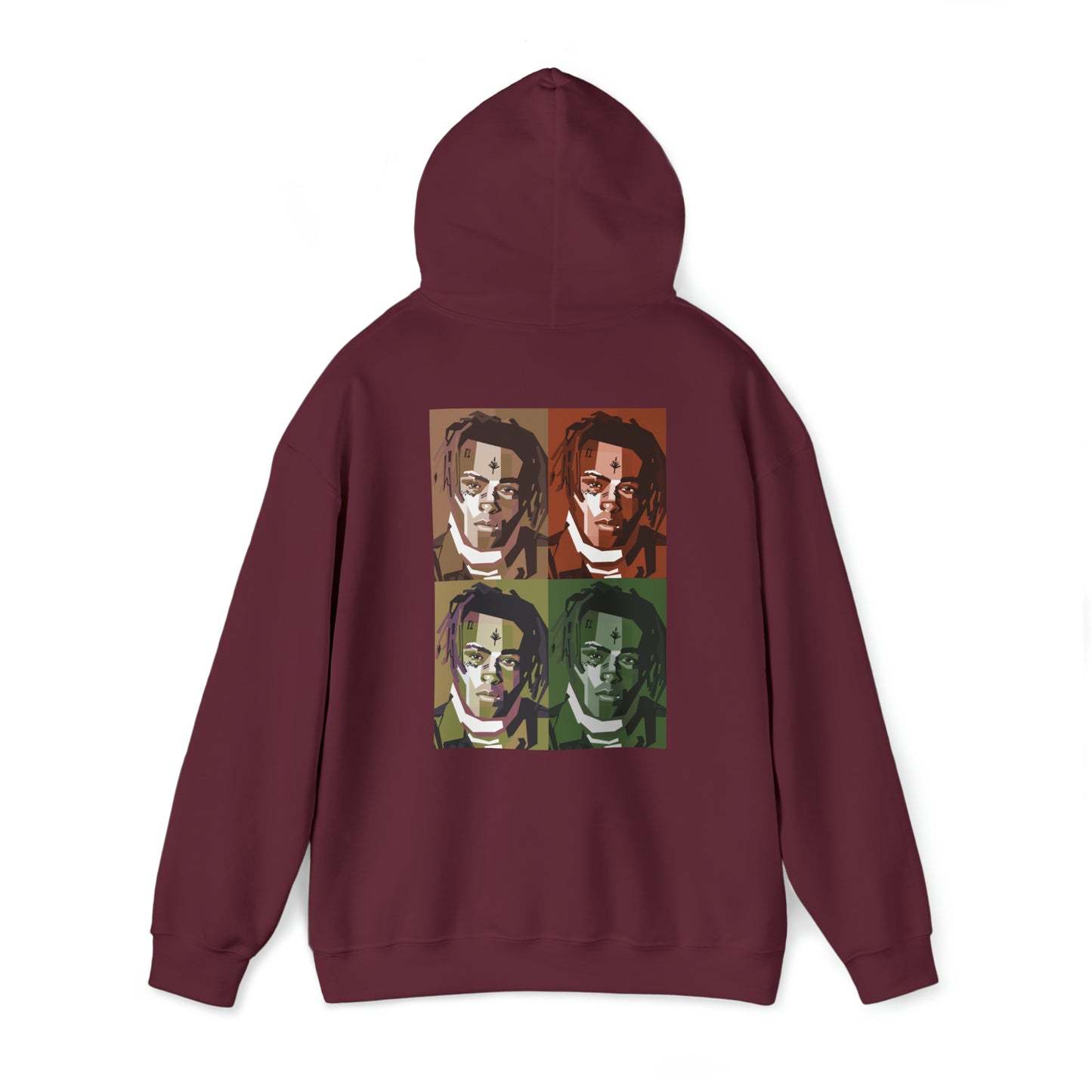 XXXTENTACION - BELIEVE IN YOUR DREAMS QR CODE HOODIE