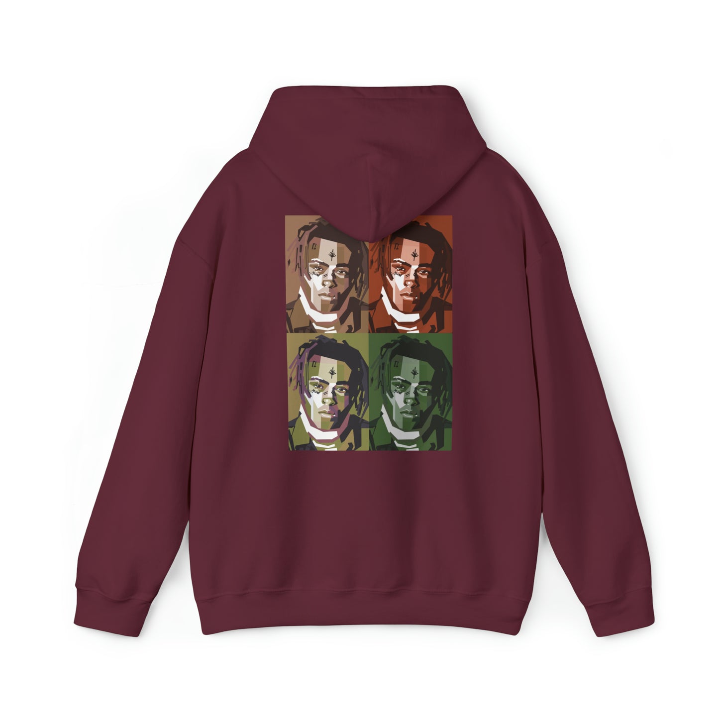 XXXTENTACION - BELIEVE IN YOUR DREAMS QR CODE HOODIE