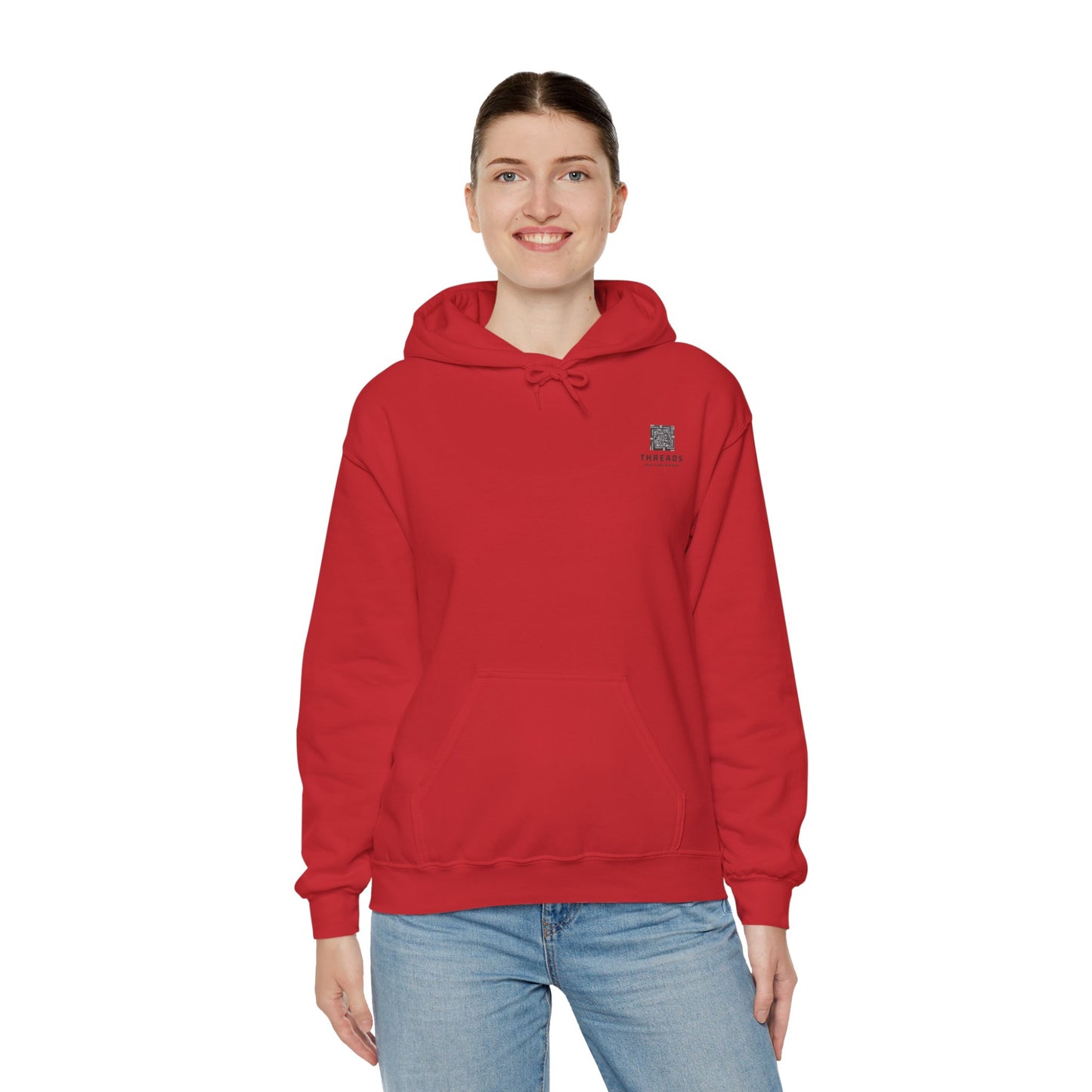 KARMA IS THE GUY ON THE CHIEFS - ERAS TOUR QR CODE HOODIE