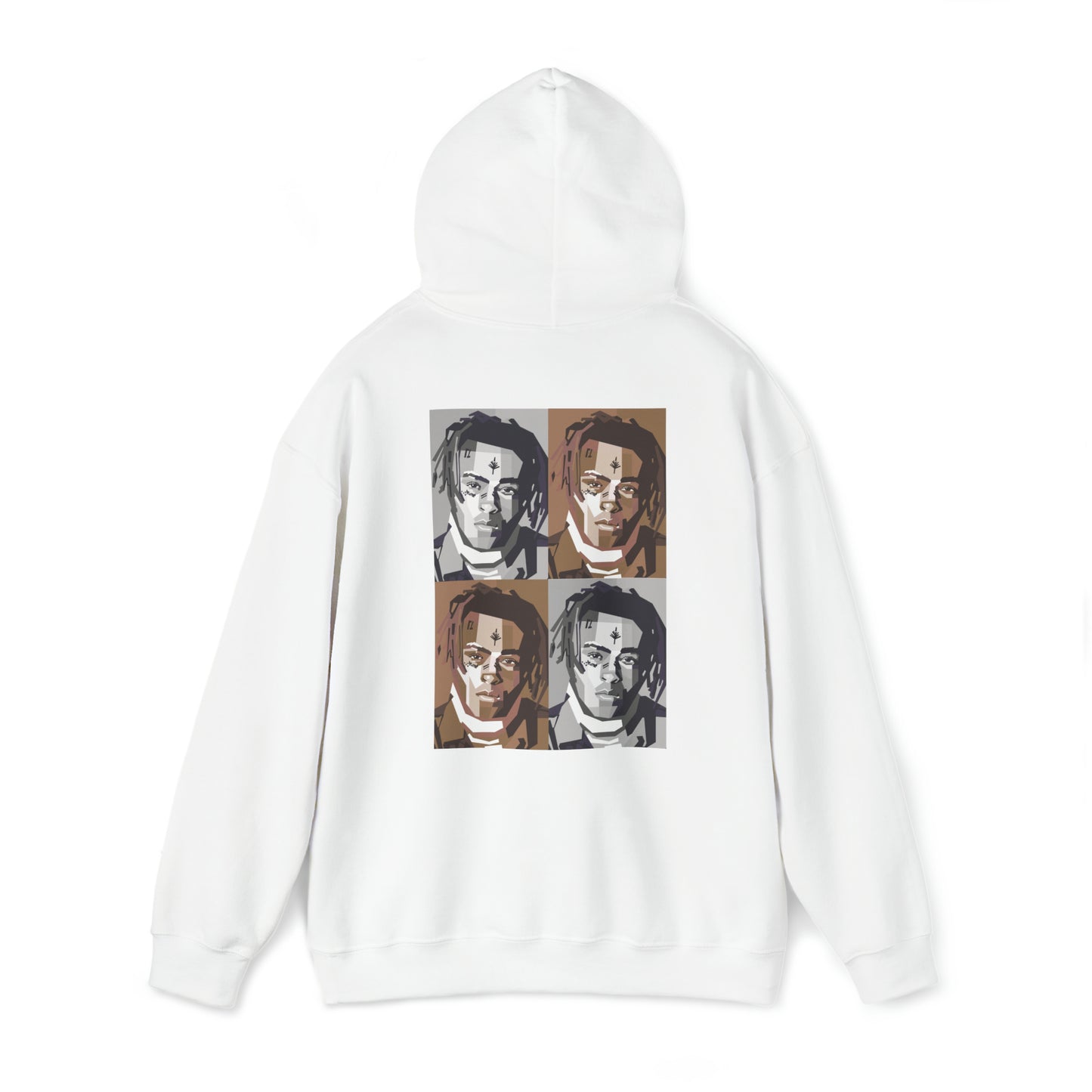 XXXTENTACION - BELIEVE IN YOUR DREAMS QR CODE HOODIE