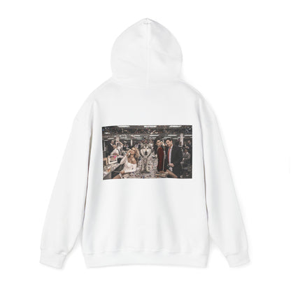 WOLF OF WALL STREET - ICONIC LEO SPEECH QR CODE HOODIE