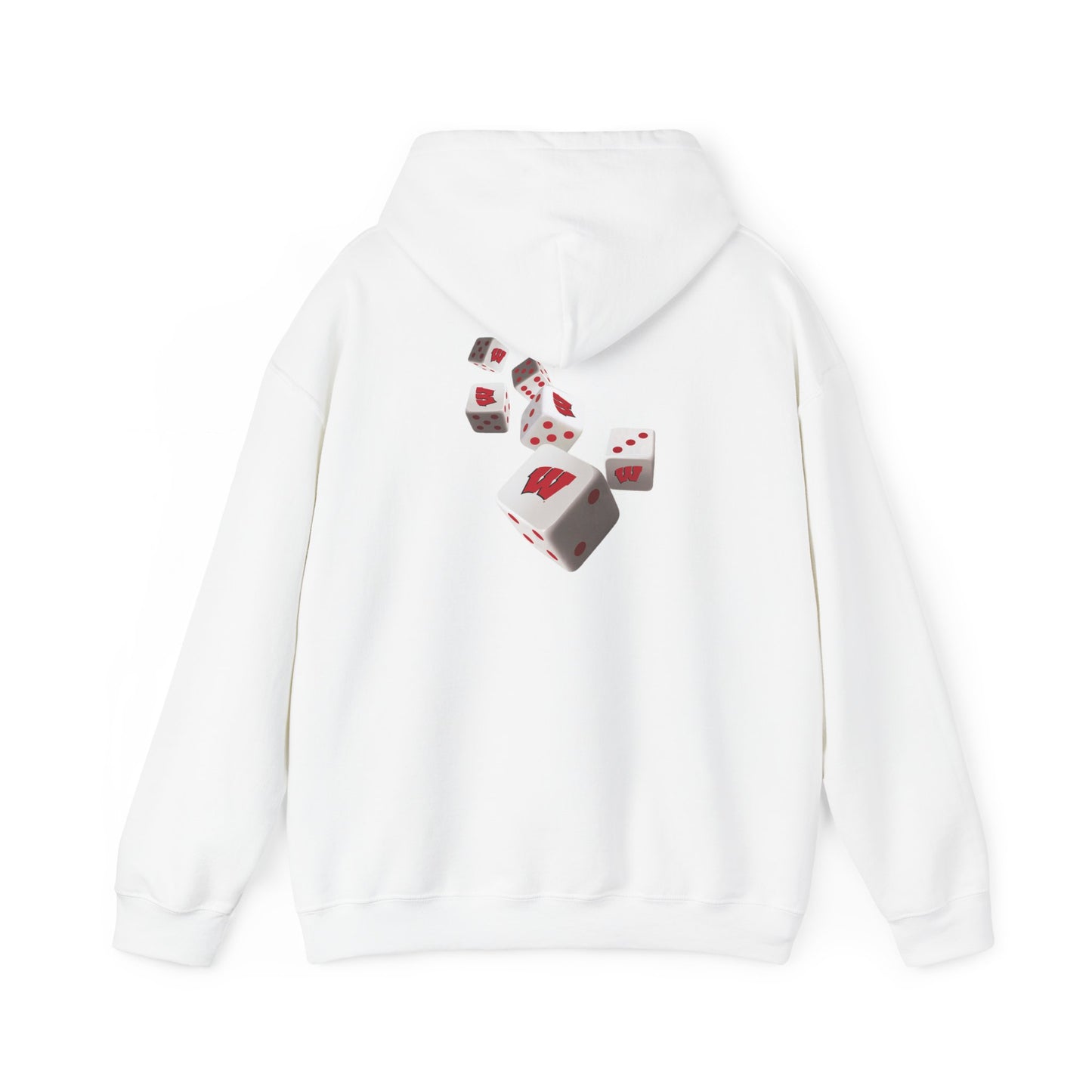 ROLL THE DICE - UW MADISON GAMEDAY QR CODE HOODIE