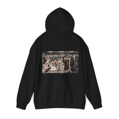 WOLF OF WALL STREET - ICONIC LEO SPEECH QR CODE HOODIE