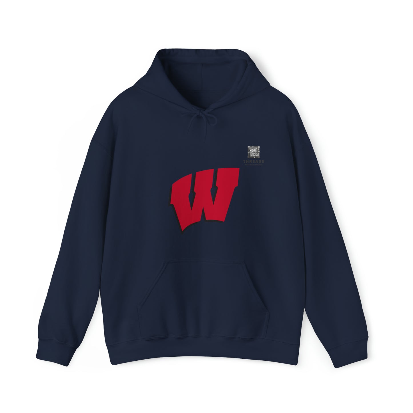 ROLL THE DICE - UW MADISON GAMEDAY QR CODE HOODIE