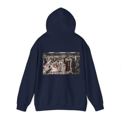 WOLF OF WALL STREET - ICONIC LEO SPEECH QR CODE HOODIE