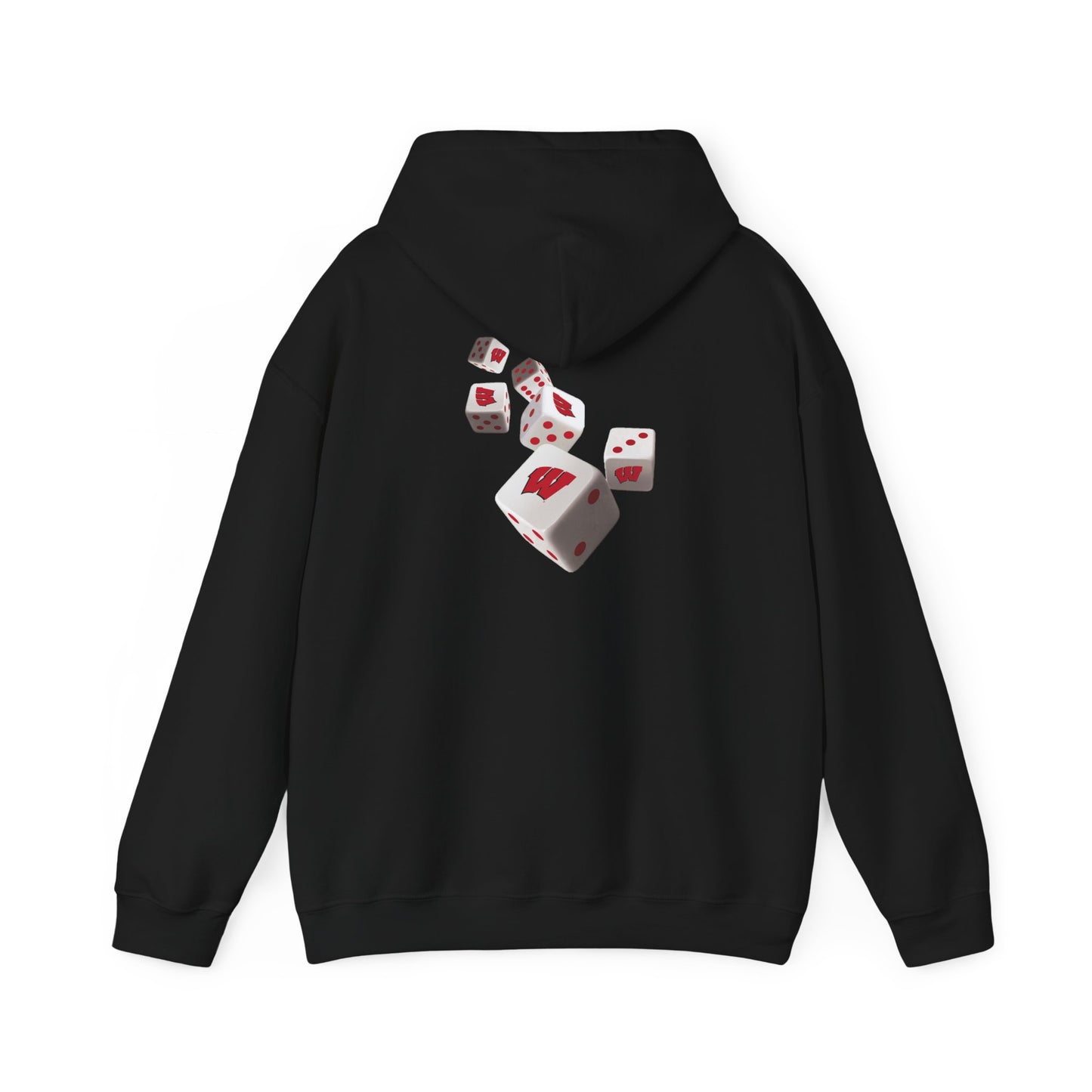 ROLL THE DICE - UW MADISON GAMEDAY QR CODE HOODIE