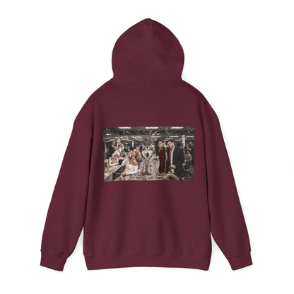 WOLF OF WALL STREET - ICONIC LEO SPEECH QR CODE HOODIE
