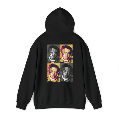 XXXTENTACION - BELIEVE IN YOUR DREAMS QR CODE HOODIE