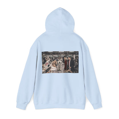 WOLF OF WALL STREET - ICONIC LEO SPEECH QR CODE HOODIE