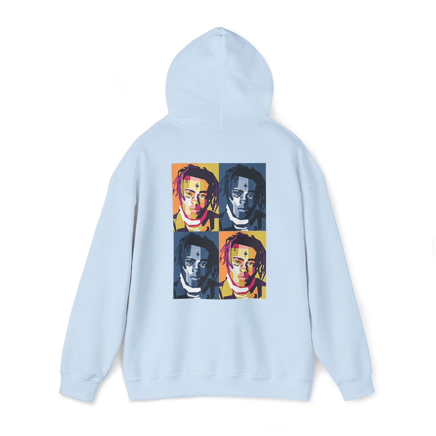 XXXTENTACION - BELIEVE IN YOUR DREAMS QR CODE HOODIE