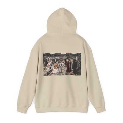 WOLF OF WALL STREET - ICONIC LEO SPEECH QR CODE HOODIE