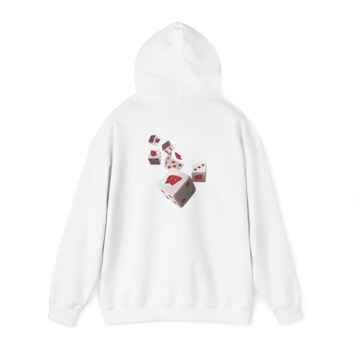 ROLL THE DICE - UW MADISON GAMEDAY QR CODE HOODIE